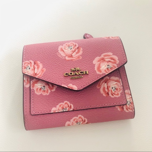 Coach Handbags - COACH Floral Canvas Wallet
